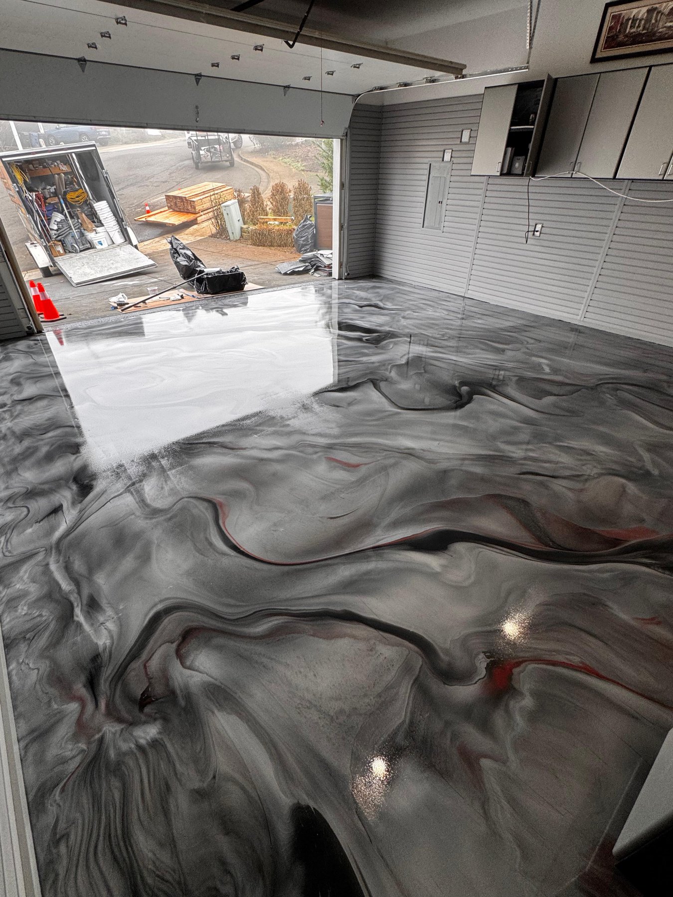Metallic Epoxy Flooring System